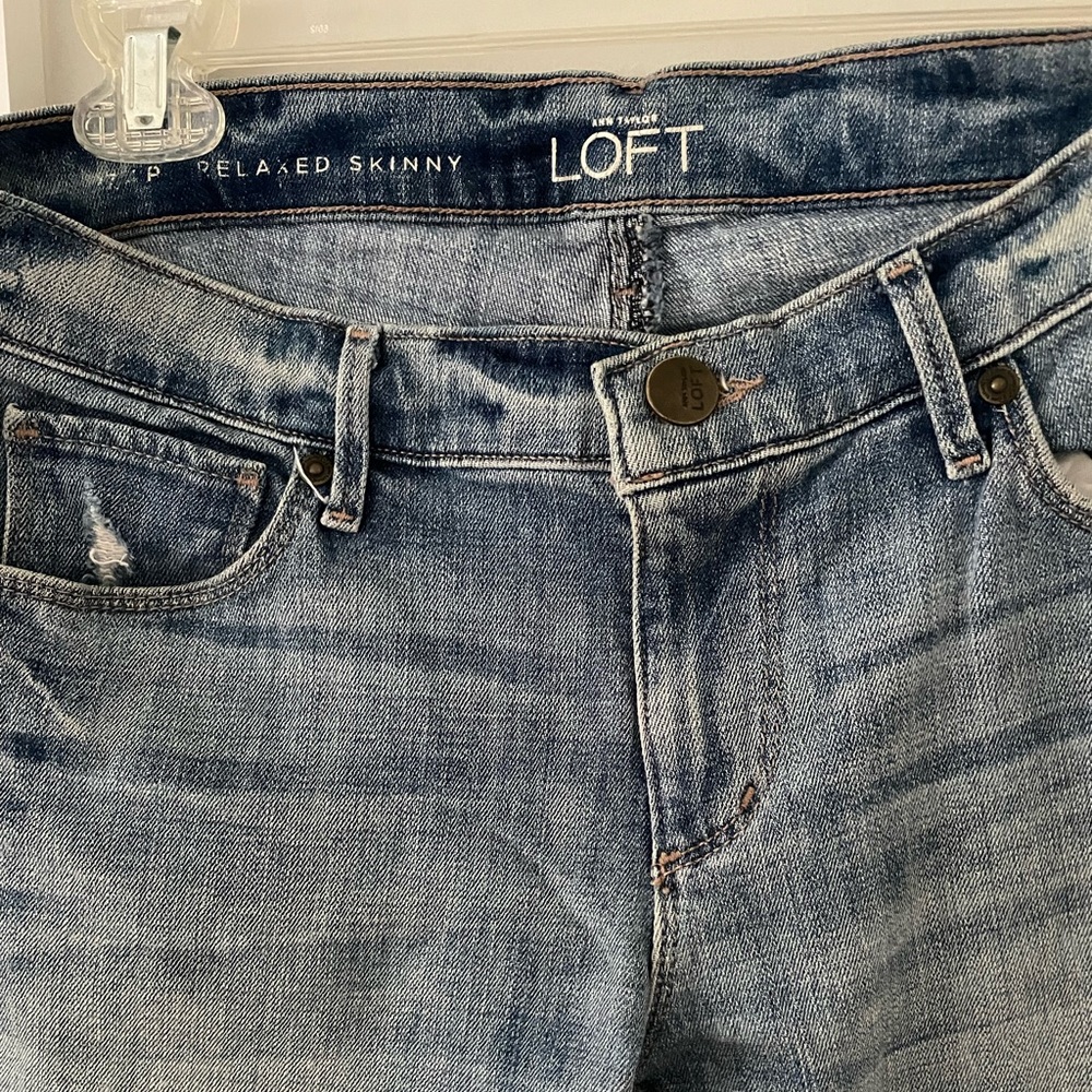 EUC Loft Relaxed Skinny Jean - Picture 3 of 4